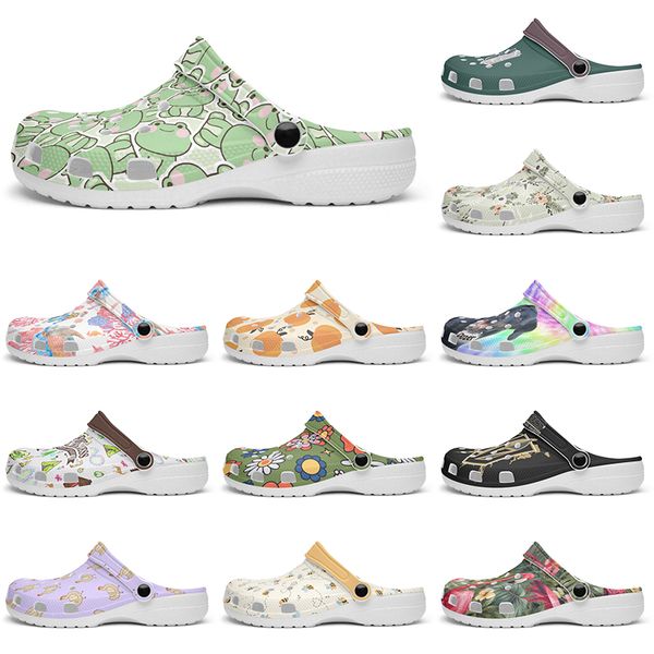 

Customized Glossy beautiful clean fashion beautiful Diy shoes for men and women's indoor slippers 101456