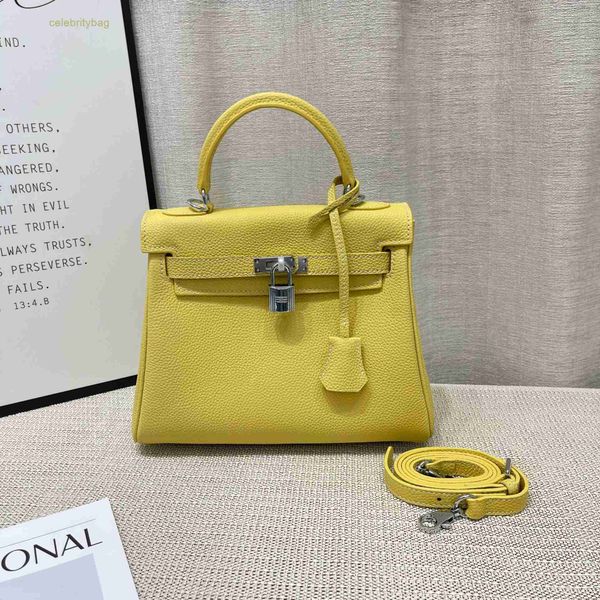 

designer kellies handbags hemres cowhide togo layer kaili with lychee grain women's brand trendy fashion celebrity has logo w57x