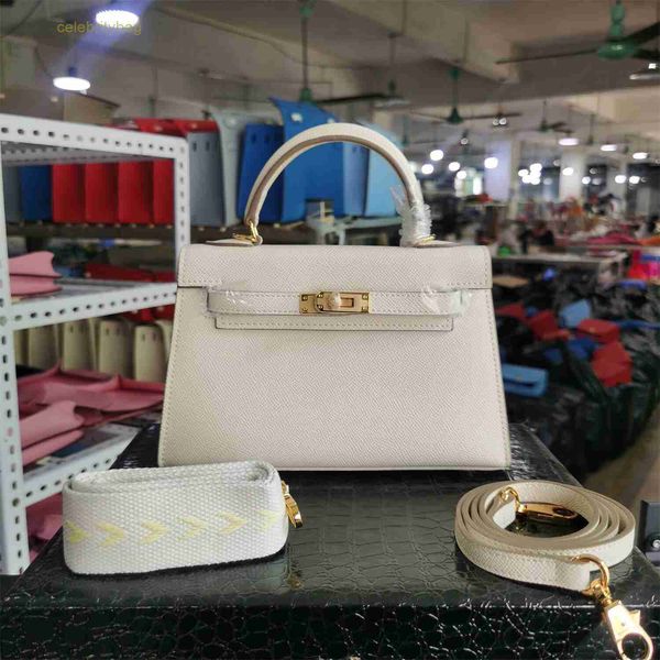 

designer kelys handbags hemrres genuine palmprint k22 2023 new leather women's bag palm pattern k22cm has logo uqur