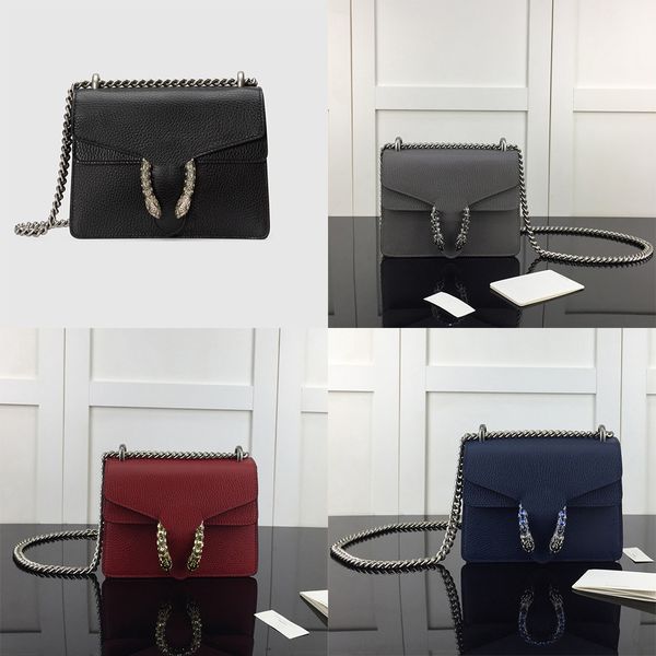 

2023 classic luxury chain shoulder bag fashion plaid flower brand bag designer vintage women tote luxury purse leather pure handbag with box