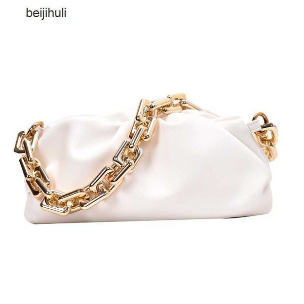 

bottegs venets chain pouch brief handbags texture western style women s 2023 fashionable new fashion single shoulder underarm portable cloud, Black