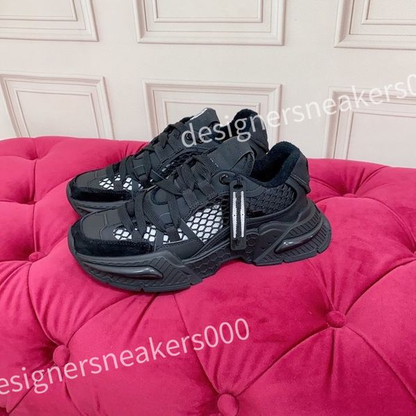 

2023 casual boots shoes for mens women leather black white flat platform sneaker fashion