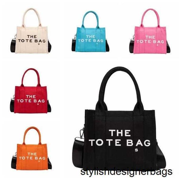 

other bags 2022 new women tote bag letter canvas bag diagonal handbag hand shopping bag t007 48/23, Black;red