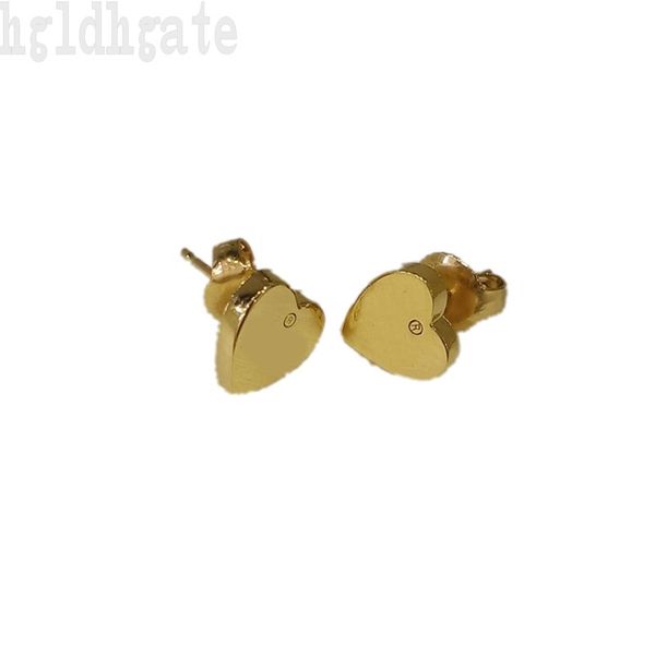 

wedding designer earings love couples plated gold earrings luxury accessories stainless steel material street teen girls stud earring young, Golden;silver