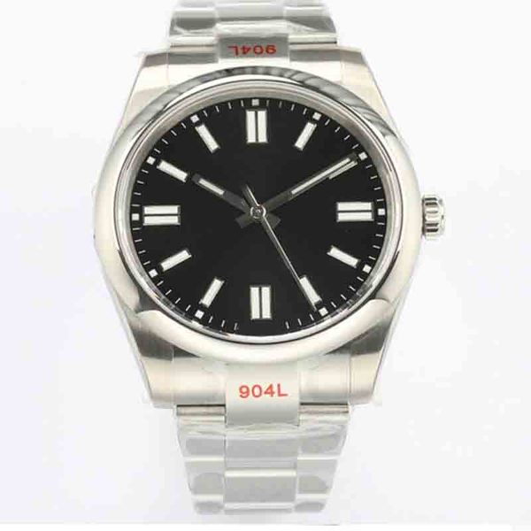 

classic mens watch automatic winding 41mm luminous fashion business watches montre de luxe men gifts 7 color101, Slivery;brown