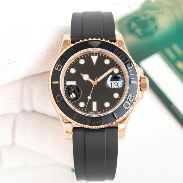 

men's watch yacht series fully automatic mechanical maximum version perfect reproduction original version with inductive watch, Slivery;brown