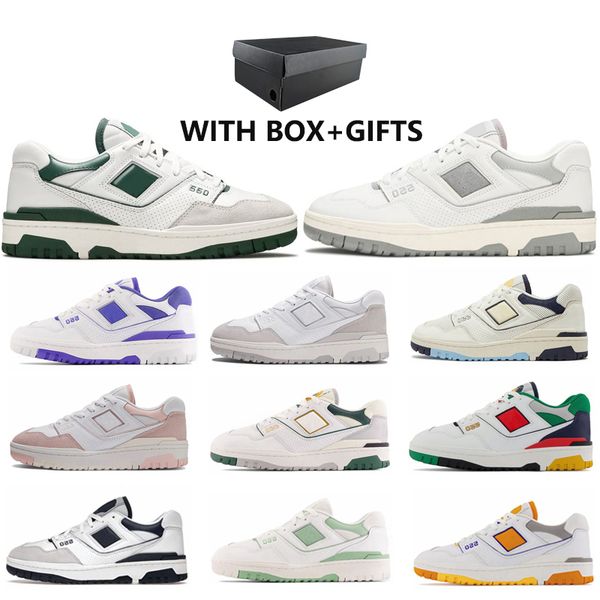 

new 550 running shoes sports athletic boots shadow white green red sea salt varsity gold navy blue men women trainers outdoor