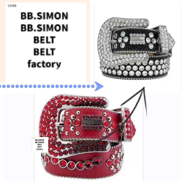 

with boxdesigner belt bb belt simon mens belt for women shiny diamond belts black on black blue white multicolour with bling rhinestones as, Silver
