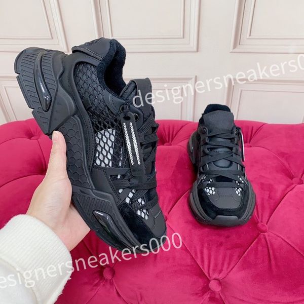 

2023 new casual boots shoes for mens women leather black white flat platform sneaker fashion