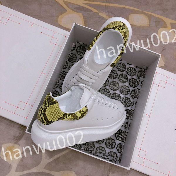 

2023 casual men women fashion shoes lace-up flat platform designer sneaker black genuine leather air cushion sneake