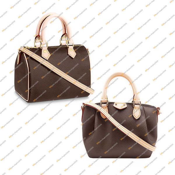 

ladies fashion casual designe luxury boston nano bag cross body shoulder bags 5a m61252 m61253 casual handbag purse pouch