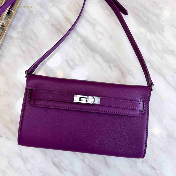 

designer kellies handbags hemres leather woc genuine headcoat cowhide single shoulder messenger long wallet mobile phone handheld women 1 ha