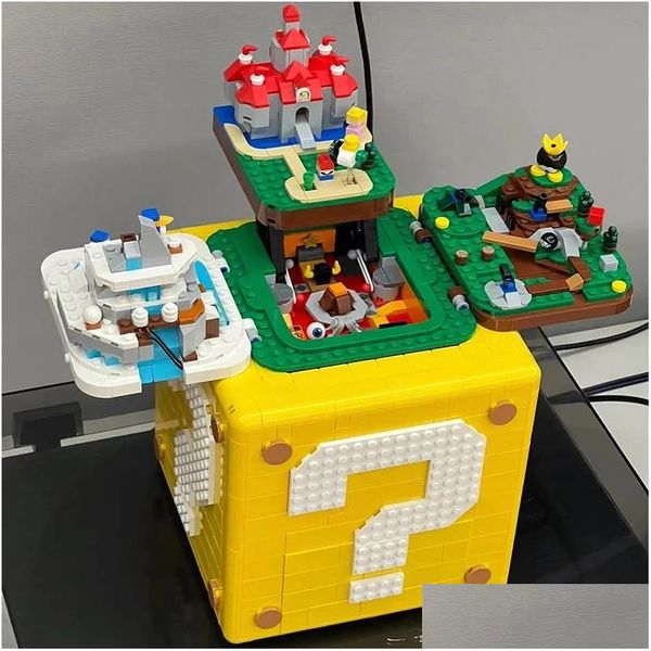

Blocks Kids Toys Gift Set Compatible 71395 Birthday Movie Game Modar Ed 64 Question Mark Box Model Building Bricks Yjghgfh Drop Deli Otrlw