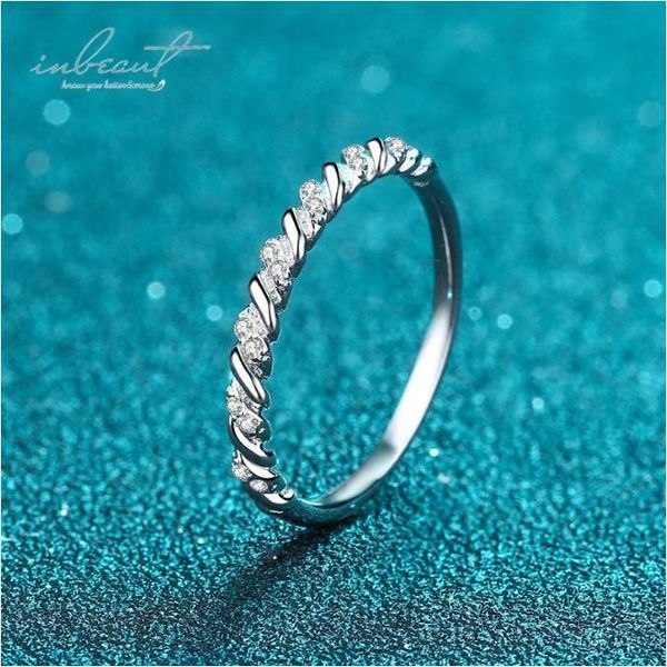 

s925 moissanite cluster ring women lovey romantic gift wedding rings, Golden;silver