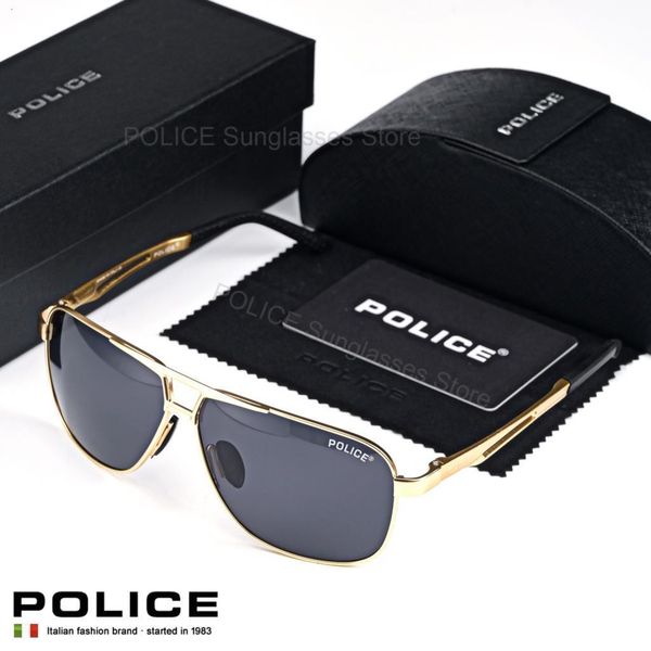 

sunglasses frames luxury brand polarized design eyewear male driving anti glasses fashion trend men uv400 230407, Silver