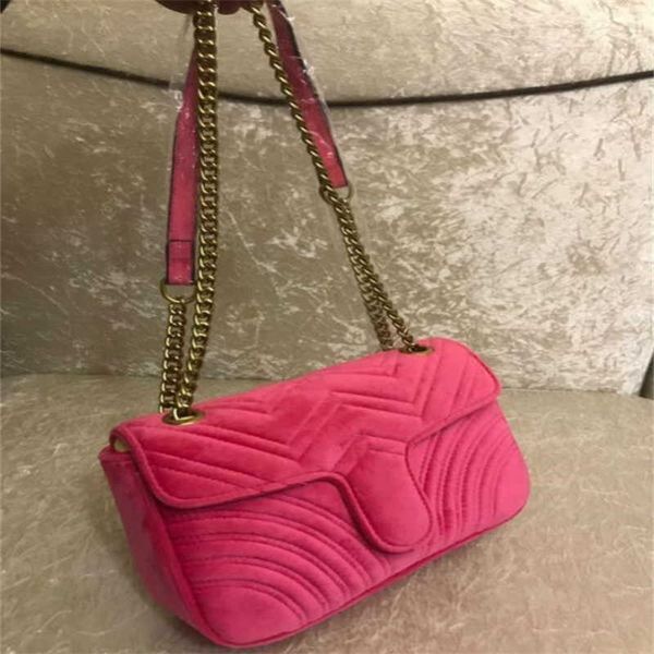 

designer velvet bags handbag women shoulder bag designer handbags purses gold chain fashion crossbody bag