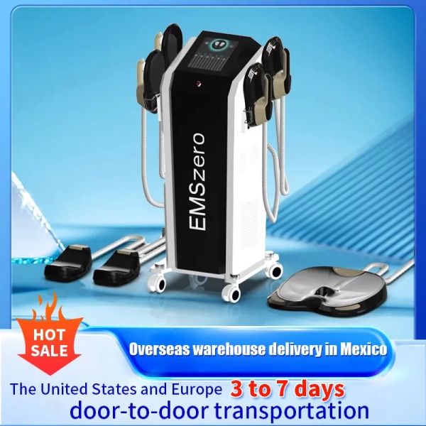

beauty items dls-emslim rf muscle stimulate fat removal build the neo 14 tesla hi-emt machine with 4 pcs handles with pelvic stimulation pad