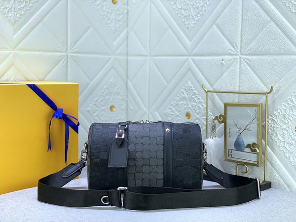 

l designer travel bag city keepall handbag men shoulder crossbody bags women checked eclipse embossed leather messenger wallet dhgate sacoch