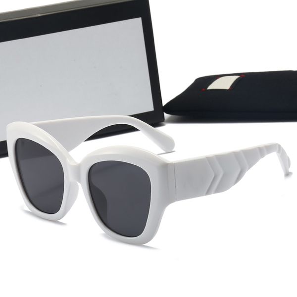 

2023 new style sunglasses personalized sunglasses glasses ladies men classic metal big frame snow sunglasses fashion ladies outdoor glasses, White;black