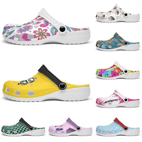 

Customized Glossy lovely comfortable beautiful Diy shoes for men and women's indoor slippers 96512