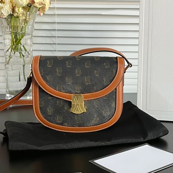 

teen triomphe besace celins pochette bag luxury designer women mens crossbody clutch bag messenger tote saddles handbags flap leather gold m