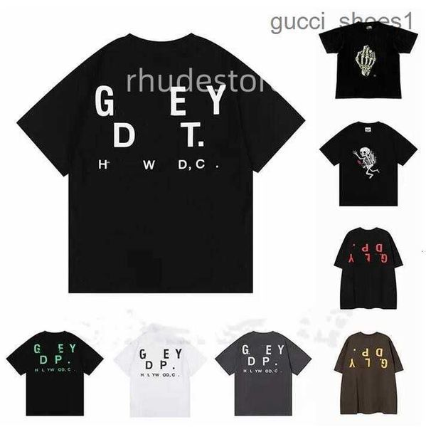 

woen men's t-shirts designer galleryes depts shirt alphabet print trendy trend basic casual fashion loose short t-shirt half sleeve tee, White;black