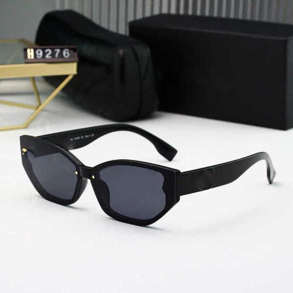 

luxury designer summer sunglasses small fragrant trend advanced sense cat eye network red resistant women, White;black