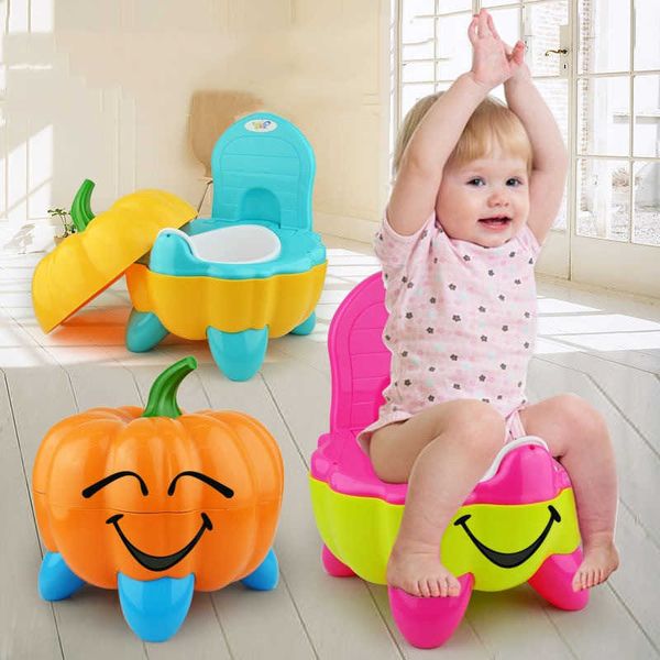 

potties seats cute pumpkin baby potty toilet seat portable children's potty training seat boys urinal travel pot baby boy wc pot baby t