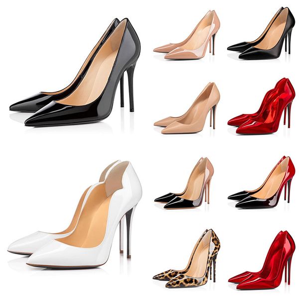 

women high heels dress shoes patent leather fashion black white pointed toes pumps ruffles stiletto heel rubber
