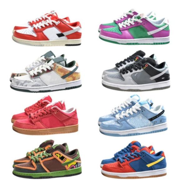 

men's and women's sneakers designer shoes fashion lace-up sneakers retro leather platform sneakers everything matching shoes multi