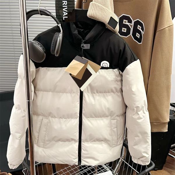 

Mens Puffer Jackets Cotton Winter Womens Coats Waterproof Windproof Puff Jacket Classic Loose Down Parkas Coat Letter Outerwear M-5XL, C3