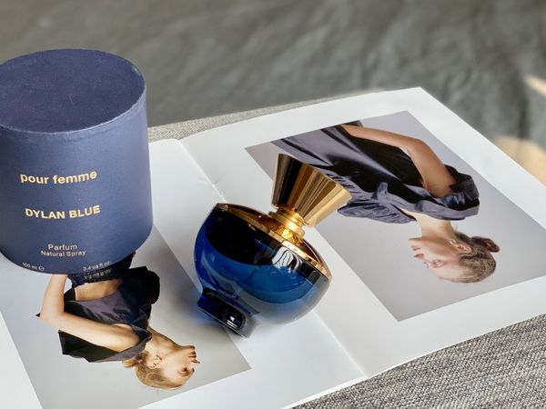 

brand women perfume 100ml blue eau de toilette long lasting fragrance spray and women red perfume