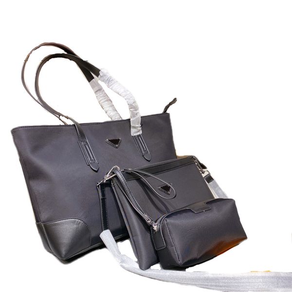 

r luxury nylon totes bag pra*d beach 3sizes handbags men women chain hobo wallet knitting purse shoulder large tote messenger bag women clut