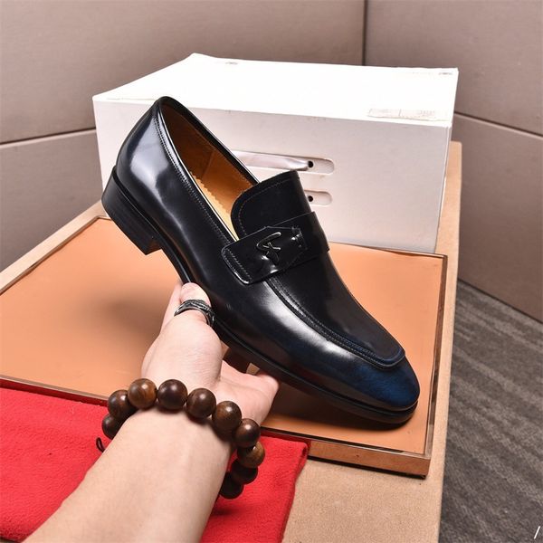 

f6/4model mens designer dress shoes genuine leather fashion men business dress loafers pointy black shoes oxford breathable formal wedding s
