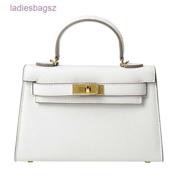 

hermss handbags kelys original women's 2023 new fashion mini versatile real leather carry-on second-generation one-shoulder cross-body, Black