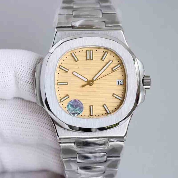 

mens watches automatic mechanical watch 40mm sapphire waterproof fashion business wristwatches montre de luxe gift101, Slivery;brown