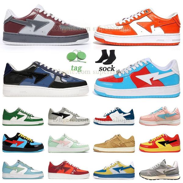

mens womens quality casual shoes patent orange white platform shoes abc camo combo blue captain nostalgic burgundy grey flat shoes tokyo roc