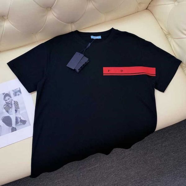 

23ss designer t shirt men women short sleeved tshirt sweatshirt cotton t-shirt letter printing luxury tee pullover trapstar mens polo shirts, White;black