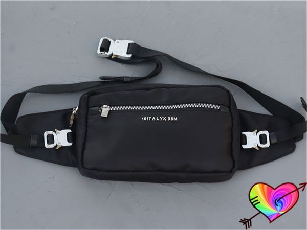 

2023 nylon 3 metal buckles alyx bag men women metal logo 1017 alyx 9sm backpack functional tactical zip alyx bags
