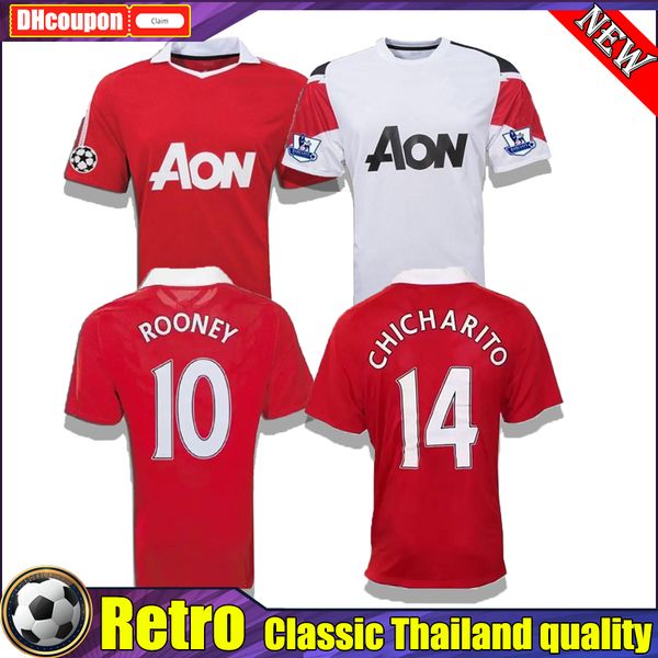 

retro 2009 2010 vintage ronaldo soccer jerseys man 2011 2012 2013 09 10 11 12 13 utd chicharito man berbatov nani pogba anderson rooney gigg, Black;yellow