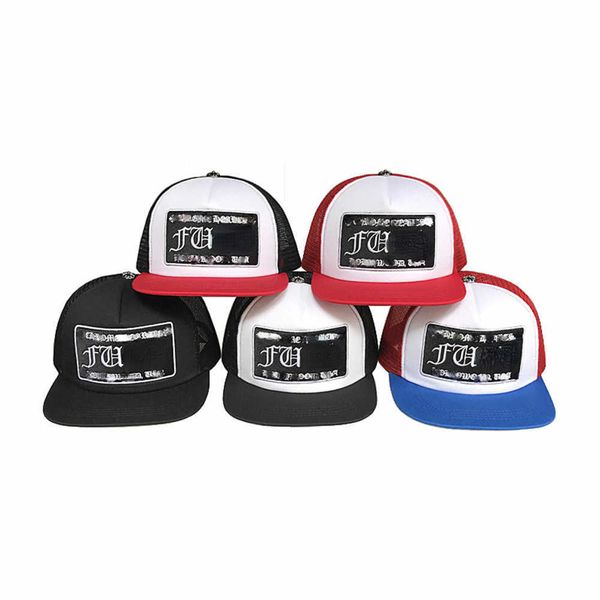 

ball caps men's outdoor baseball hats sunshade mesh cap youth street letter embroidery motion current 34ess, Blue;gray