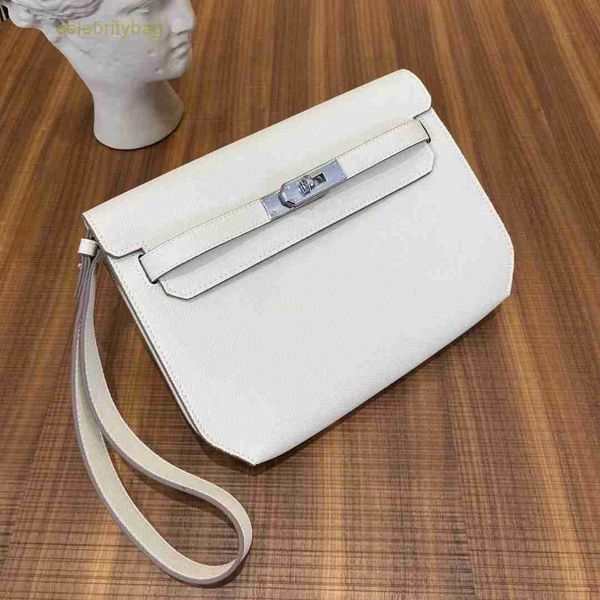 

designer kelys handbags hemrres leather new genuine 25 silver button single shoulder bag mens and womens underarm palmprint straddle messeng