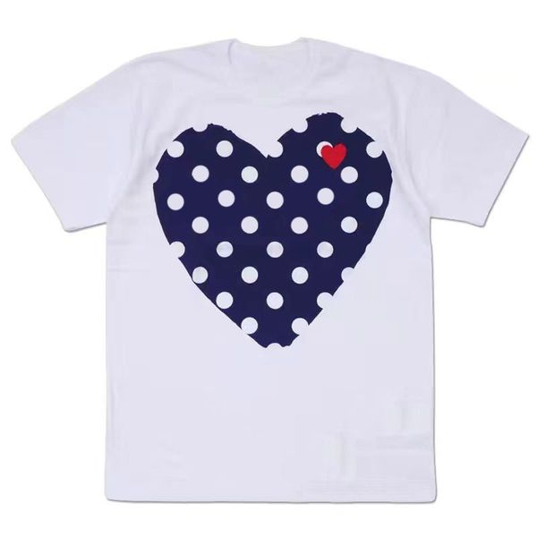 

mens t shirt designer embroidery red heart shirt casual women shirts badge quanlity tshirts cotton short sleeve summer loose oversize tee 2i, White;black
