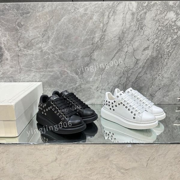 

designer casual shoes mens multi-color lace-up sports shoes fashion running shoes soft and comfortable platform shoes2023, Black