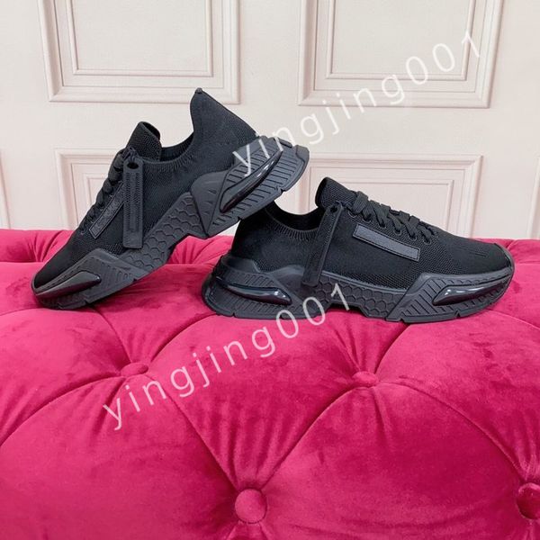 

new fashion shoes designer sneaker platform luxury chunky shoe women men breathable walking sneakers rubber soft leather black