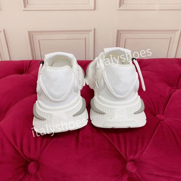 

fashion designer sneaker casual shoes leather sneakers embroidered stripes white shoe flat platform walking sports shoes2023, Black