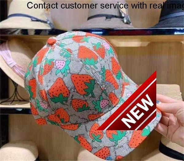 

quality 8888High strawberry baseball caps man's cotton cactus classic letter Ball caps summer women sun hats outdoor adjustable Snapback Cap girl's cute visor4422, Cl.2