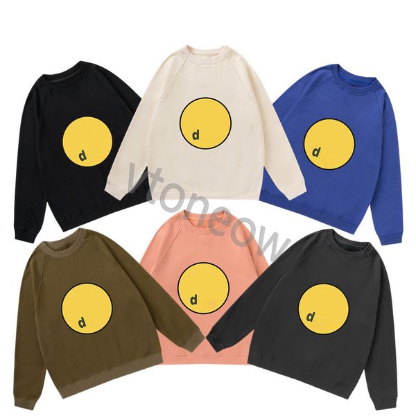 

new designer mens sweatshirts womens hoodies drews men fashion smlie face sweatshirt house pullovers autumn winter hoodie casual fashionabl, Black
