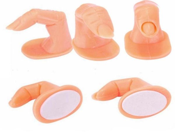 

nail fake practice fingers training manicure nail art false tips without tip uv gel polishes display tool manicure tools kit1482336