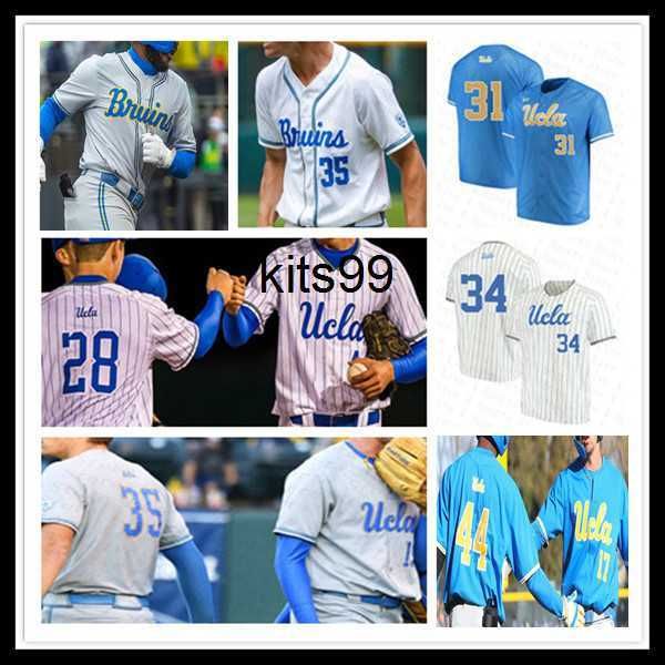 

ucla college baseball jersey duce gourson kyle karros jonjon vaughns jack holman cody schrier darius perry alonzo tredwell yates chase utley, Blue;black